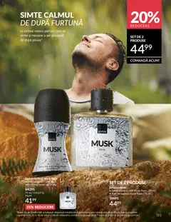 Ofertele Avon valabile de la 01.01.2026 | Pagină: 113 | Produse: Toaletă, Parfum, Ulei, Apă