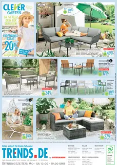 Trends Prospekt 	 ab 04.04.2026 gültig | Seite: 5 | Produkte: Tisch, Korb, Sonnenschirm, Uhr