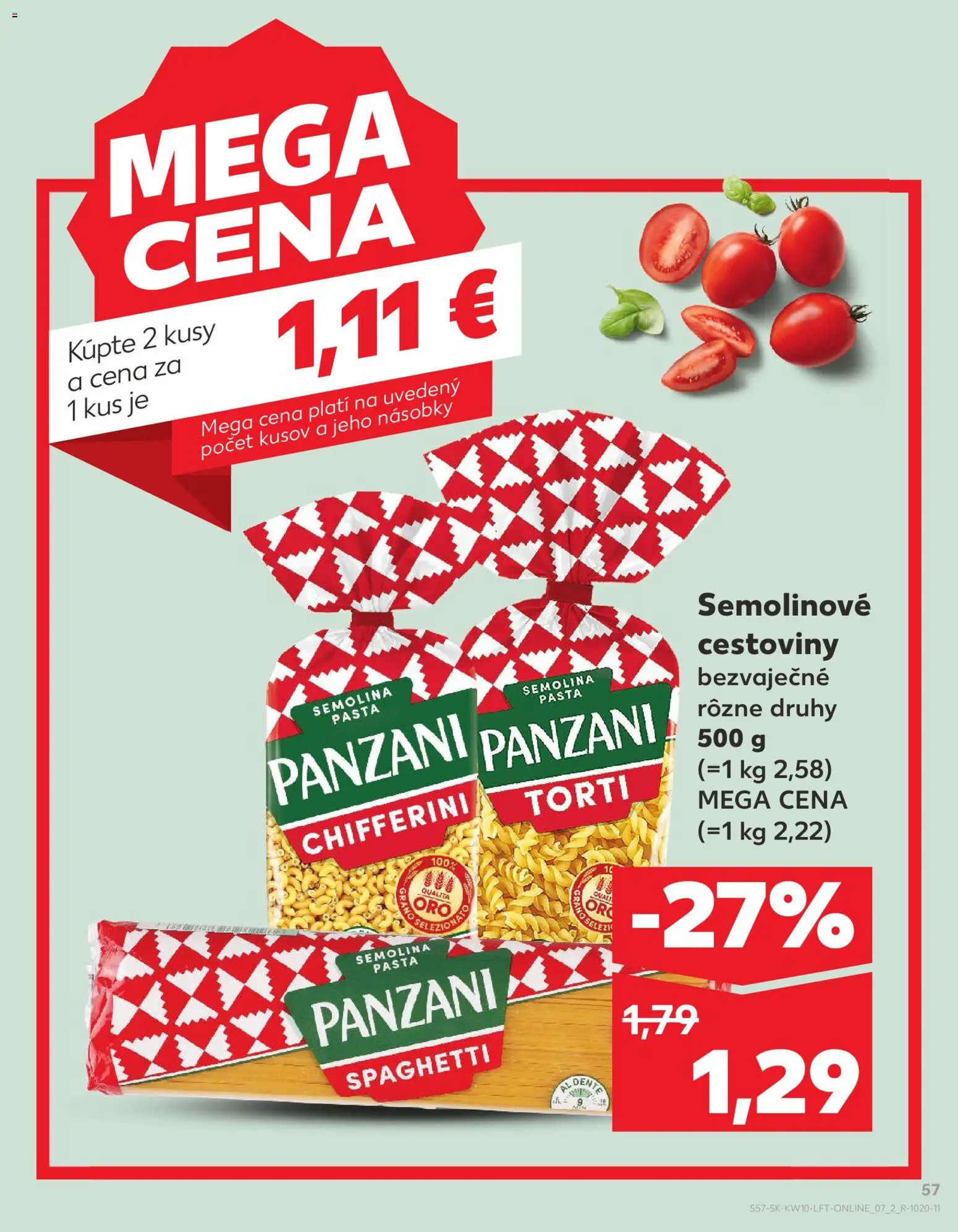 Nové Kaufland akcie – leták je platný od 05.03.2026 | Strana: 57