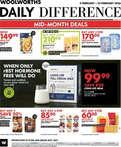 Woolworths specials catalogue – valid from 09.02.2026 | Page: 8