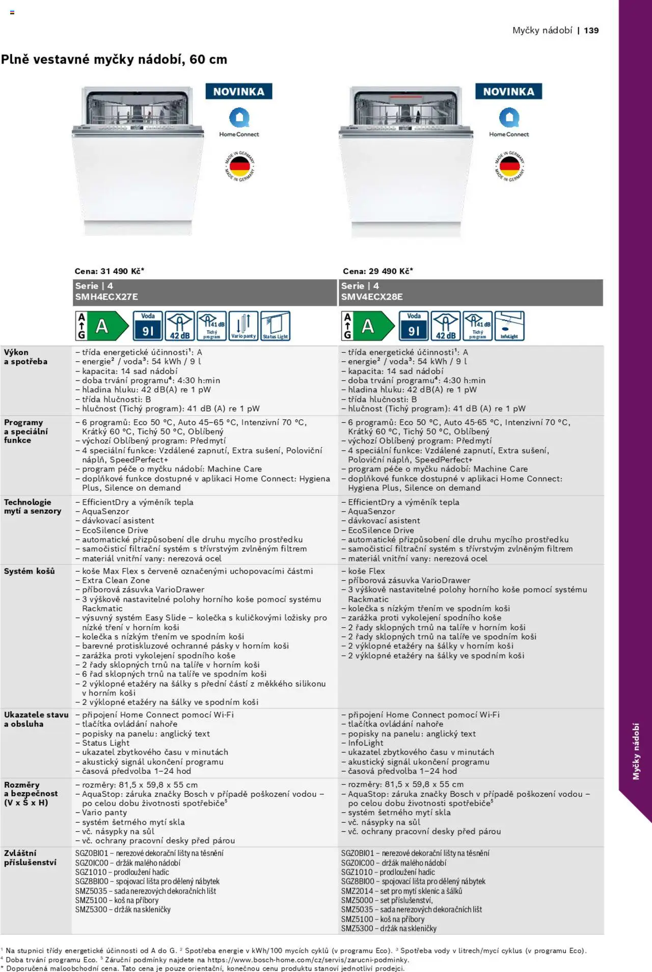 Möbelix leták - Bosch od 01.06.2024 | Strana: 139 | Produkty: Talíře, Nádobí, Zásuvka, Skleničky