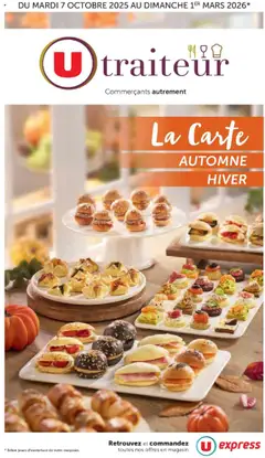 U Express - Prévisualisation de U Express - La carte Automne Hiver valide à partir de 07.10.2025