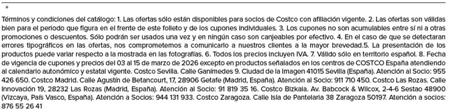 Costco catálogo │ válido desde el 03.03.2026 | Página: 6