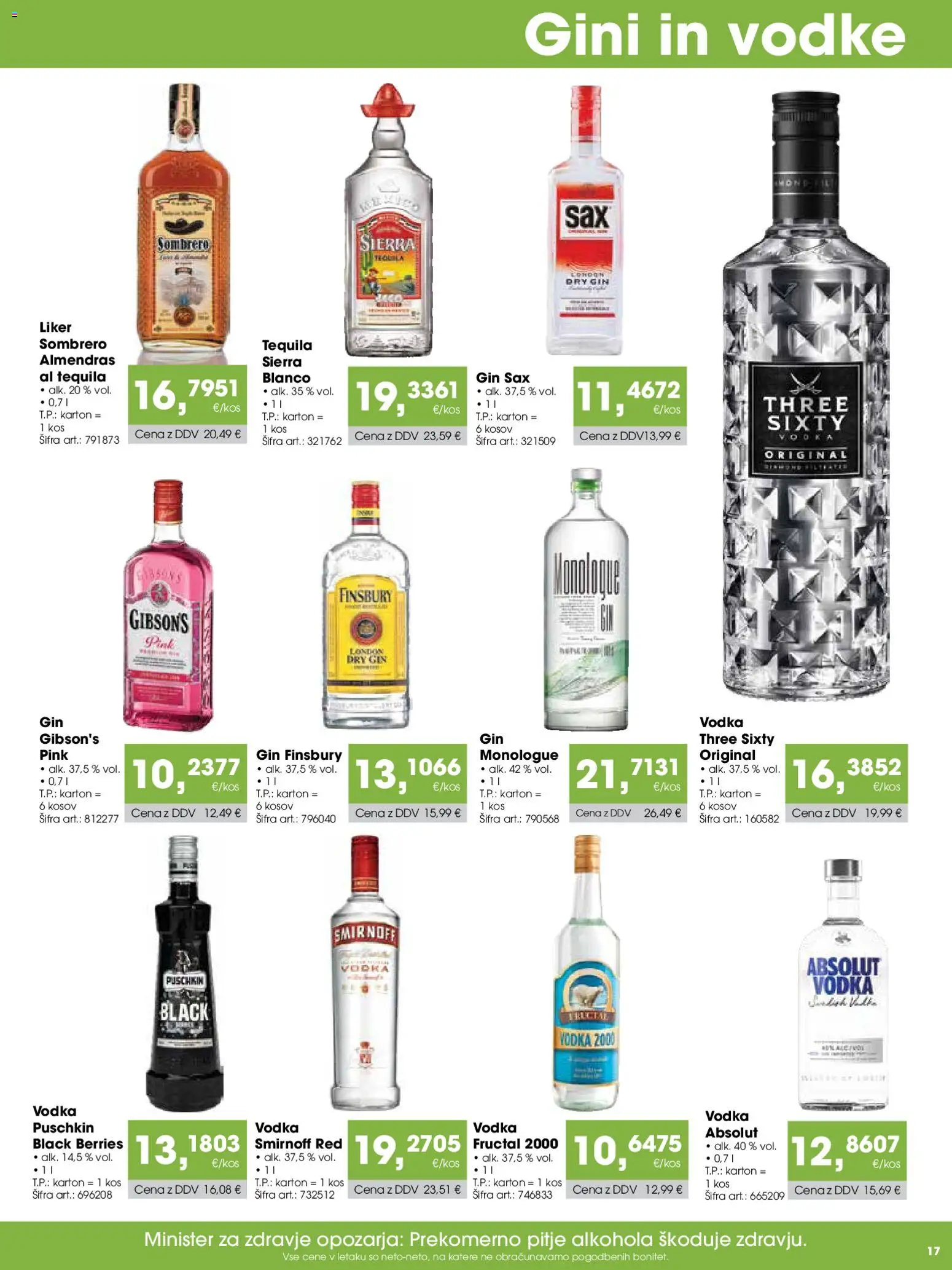 Novi Tuš katalog ponudbe – veljaven od 07.02.2026 | Stran: 17