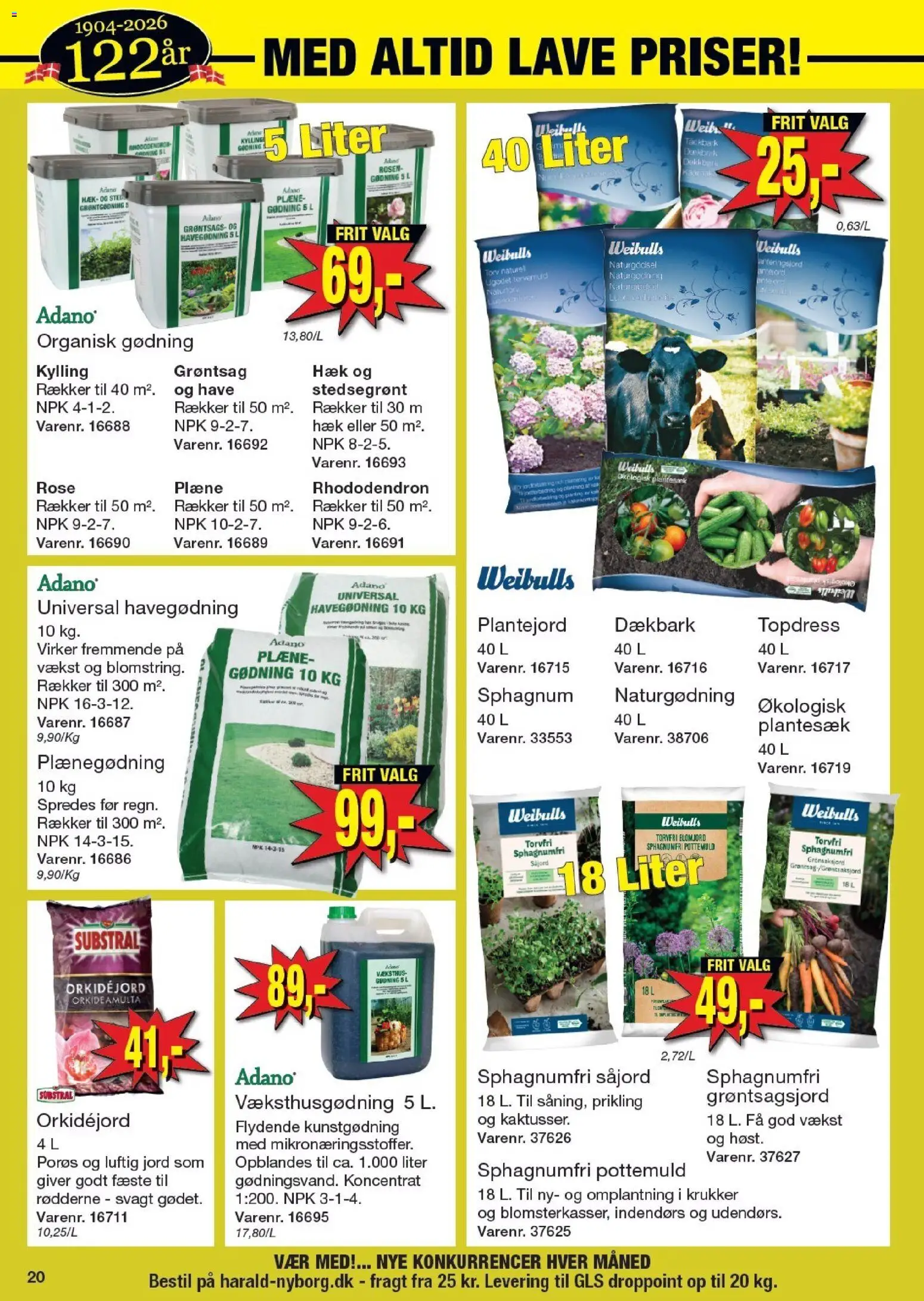 Harald Nyborg tilbudsavis – gyldig fra 23.04.2026 | Side: 20 | Produkter: Søm