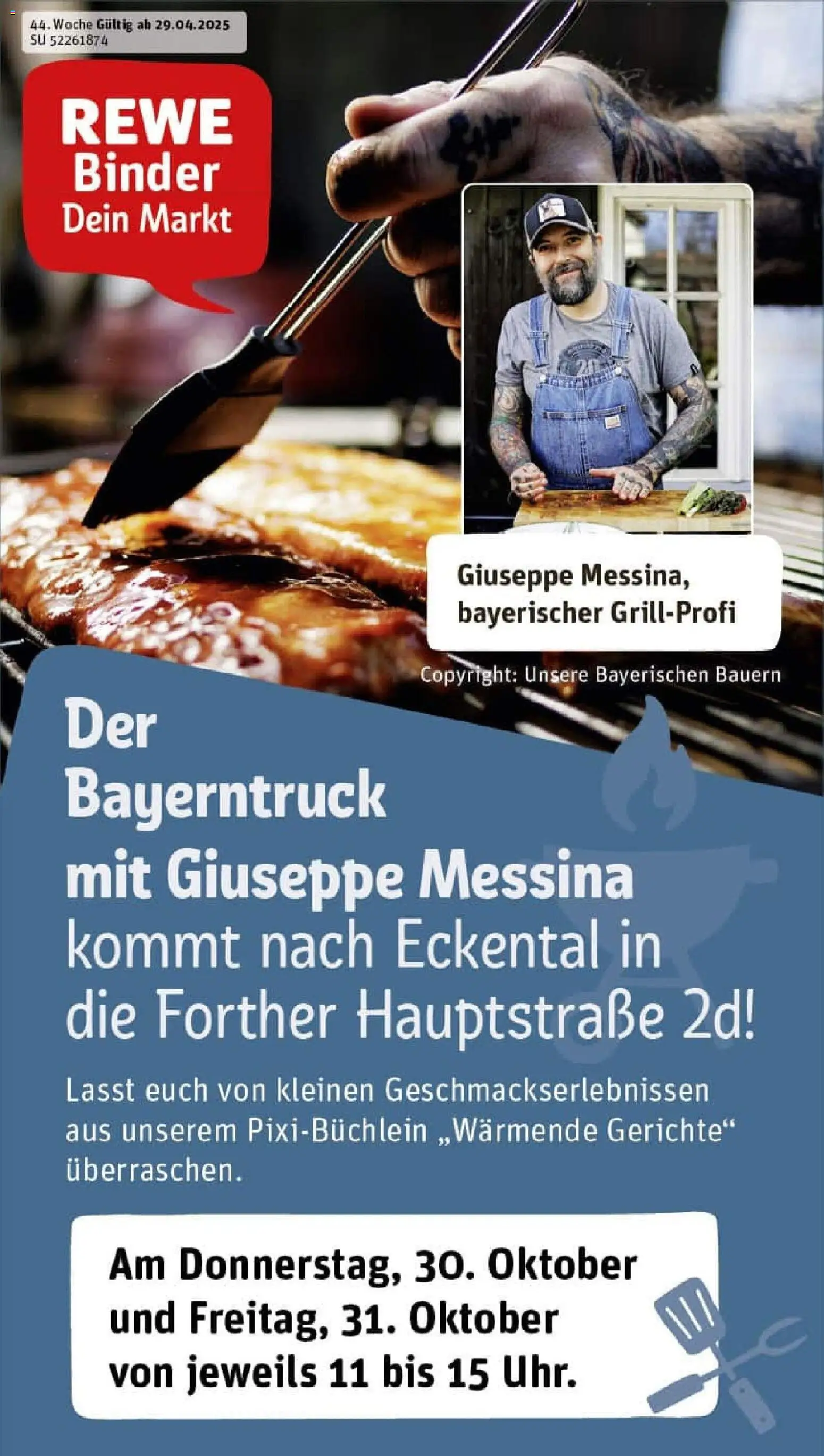 Rewe prospekt Eckental	 – gültig ab 26.10.2025 | Seite: 1