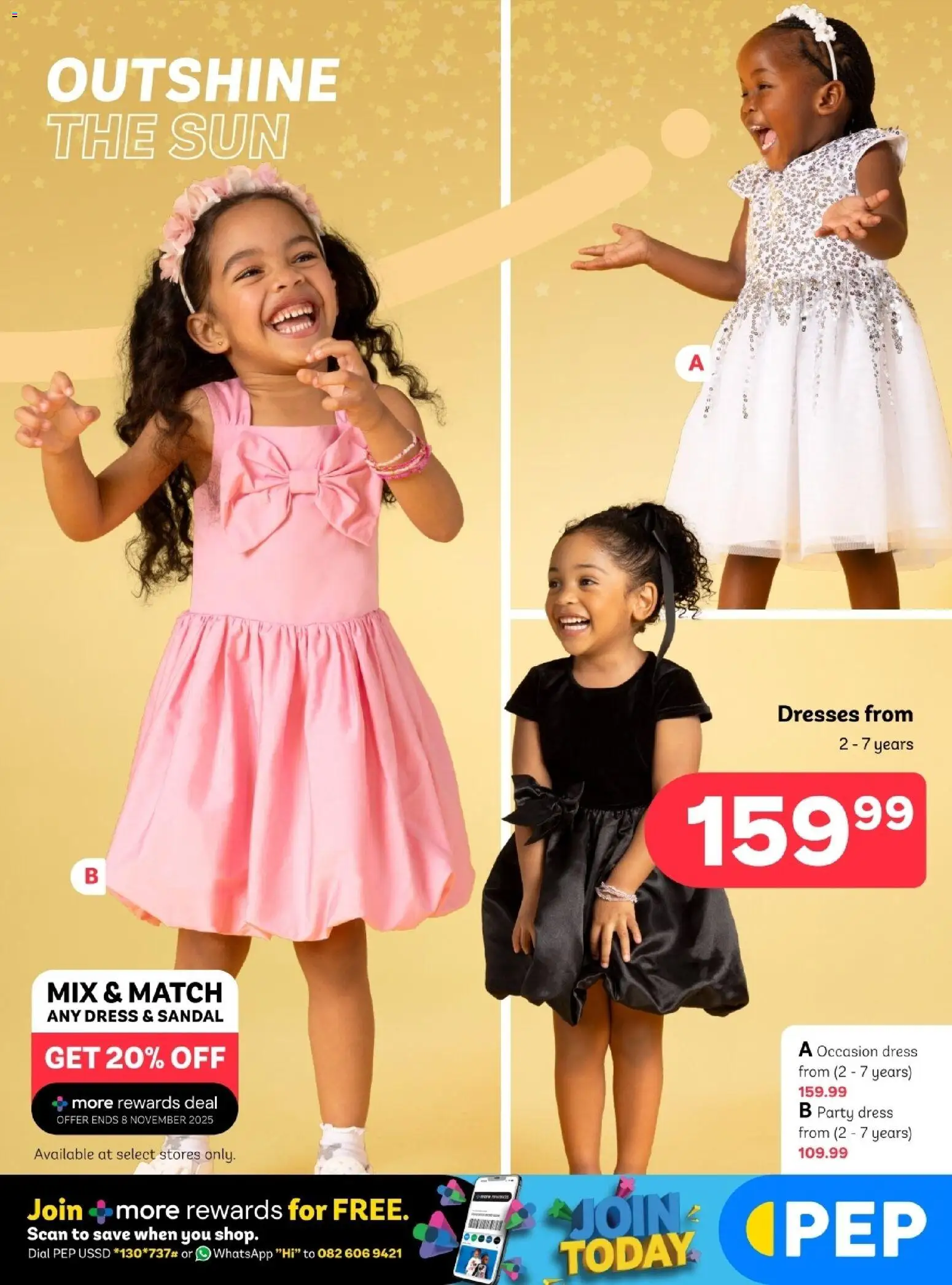 New PEP Stores catalogue – valid from 24.10.2025 | Page: 2 | Products: Dress