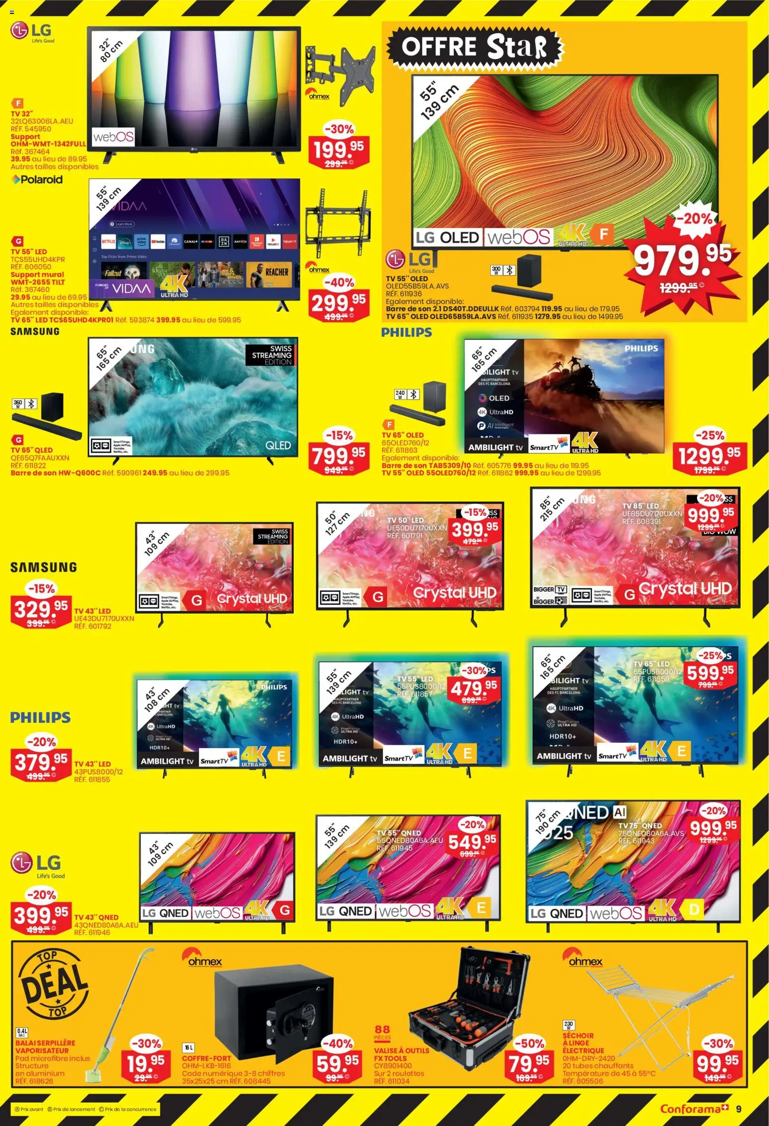 Conforama Aktionen FR – gültig ab 29.10.2025 | Seite: 9