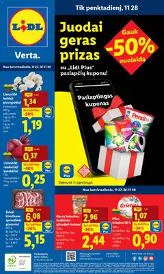 LIDL leidinys galioja nuo 27.11.2025