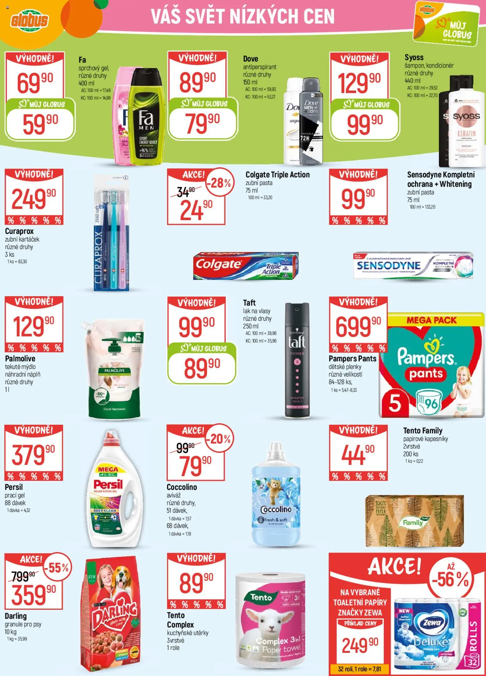 Globus leták od 27.12.2025 | Strana: 22 | Produkty: Globus, Pampers, Plenky, Darling