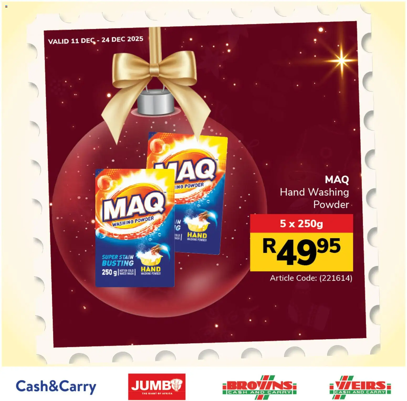 New Jumbo catalogue – valid from 11.12.2025 | Page: 4 | Products: Powder, Washing powder