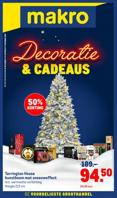 Makro - Decoratie & Cadeaus - Voorbeeld van een folder van Makro, geldig van 19.11.2025