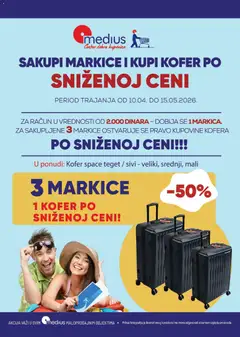 Medius katalog - pregled Medius kataloga - važi od 07.04.2026 | Strana: 29 | Proizvode: Kofer