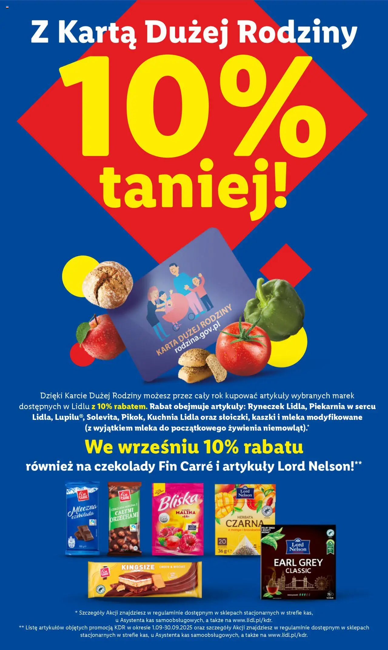 Lidl Gazetka od 08.09.2025 | Strona: 57 | Produkty: Karta, Czekolada mleczna, Mleka, Piekarnia