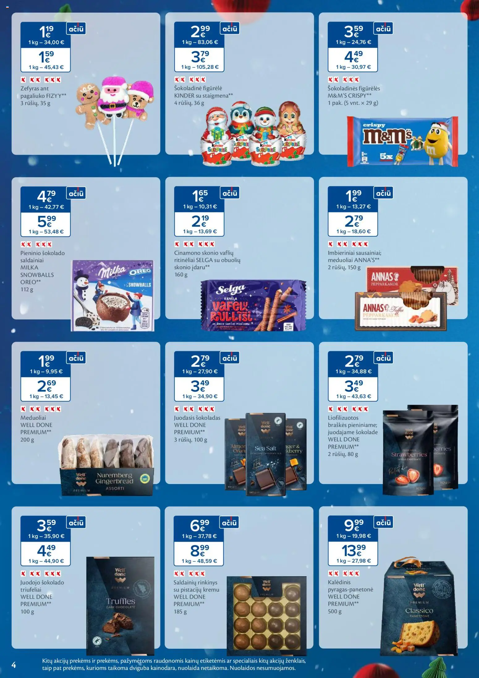 MAXIMA akcijos nuo 04.11.2025 | Puslapis: 4 | Prekių: Šokoladas, Saldainiai, Braškės