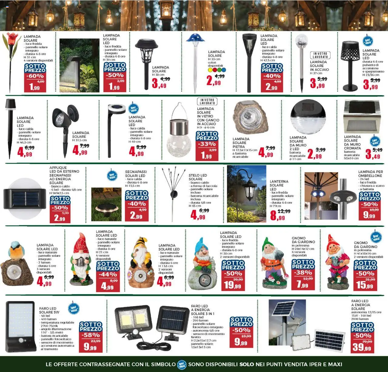 Volantino Happy Casa del 04.06.2025 | Pagina: 12 | Prodotti: Lanterna, Lampada solare, Batteria, Lampada