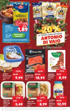 Ofertele Kaufland valabile de la 03.12.2025 | Pagină: 30 | Produse: Chaussures de ski, Măsline, Konuşturucu Kuş Yemleri, Sos