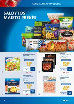 MAXIMA leidinys galioja nuo 07.04.2026 | Puslapis: 10 | Prekių: Vištienos, Pica