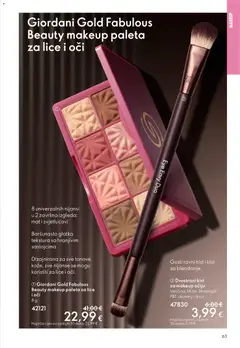 Oriflame - Katalog - Pregled kataloga iz trgovine Oriflame, vrijedi od 28.01.2026 | Stranica: 63 | Proizvodi: Paleta, Kist