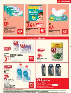 Auchan - Prévisualisation de Auchan prospectus valide à partir de 10.02.2026 | Page: 17 | Produits: Couches, Pampers, Papier toilette, Rouleau