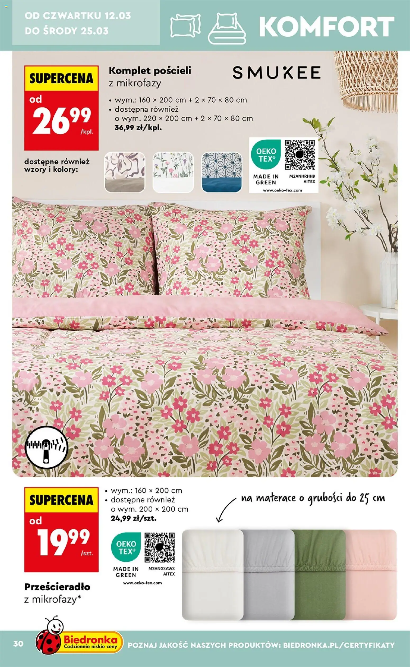 Biedronka Polsko leták - Hity i inspiracje od 07.03.2026 | Strana: 30