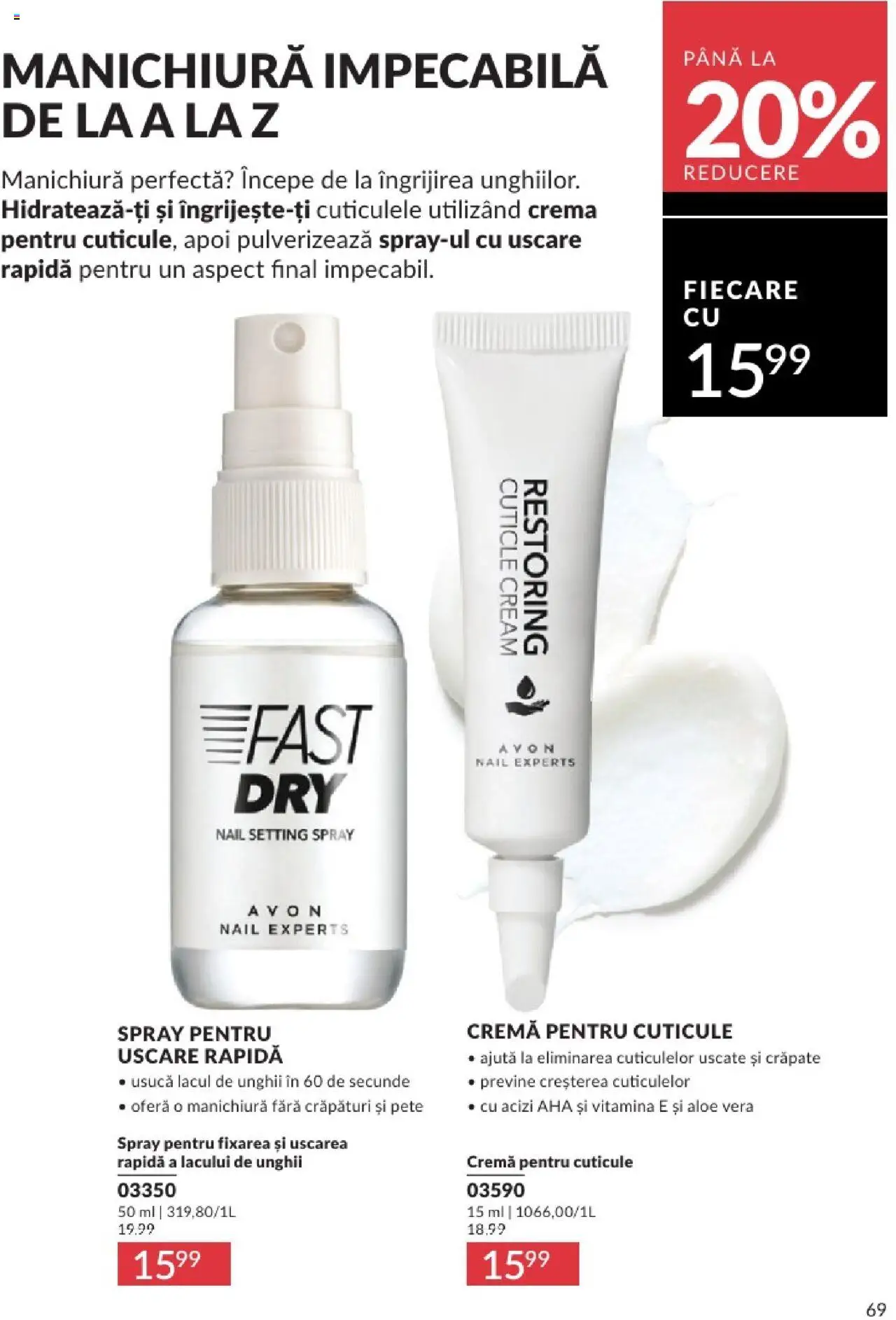 Catalog Avon - 06 2025 – valabil de la 01.06.2025 | Pagină: 69 | Produse: Aloe vera, Cremă