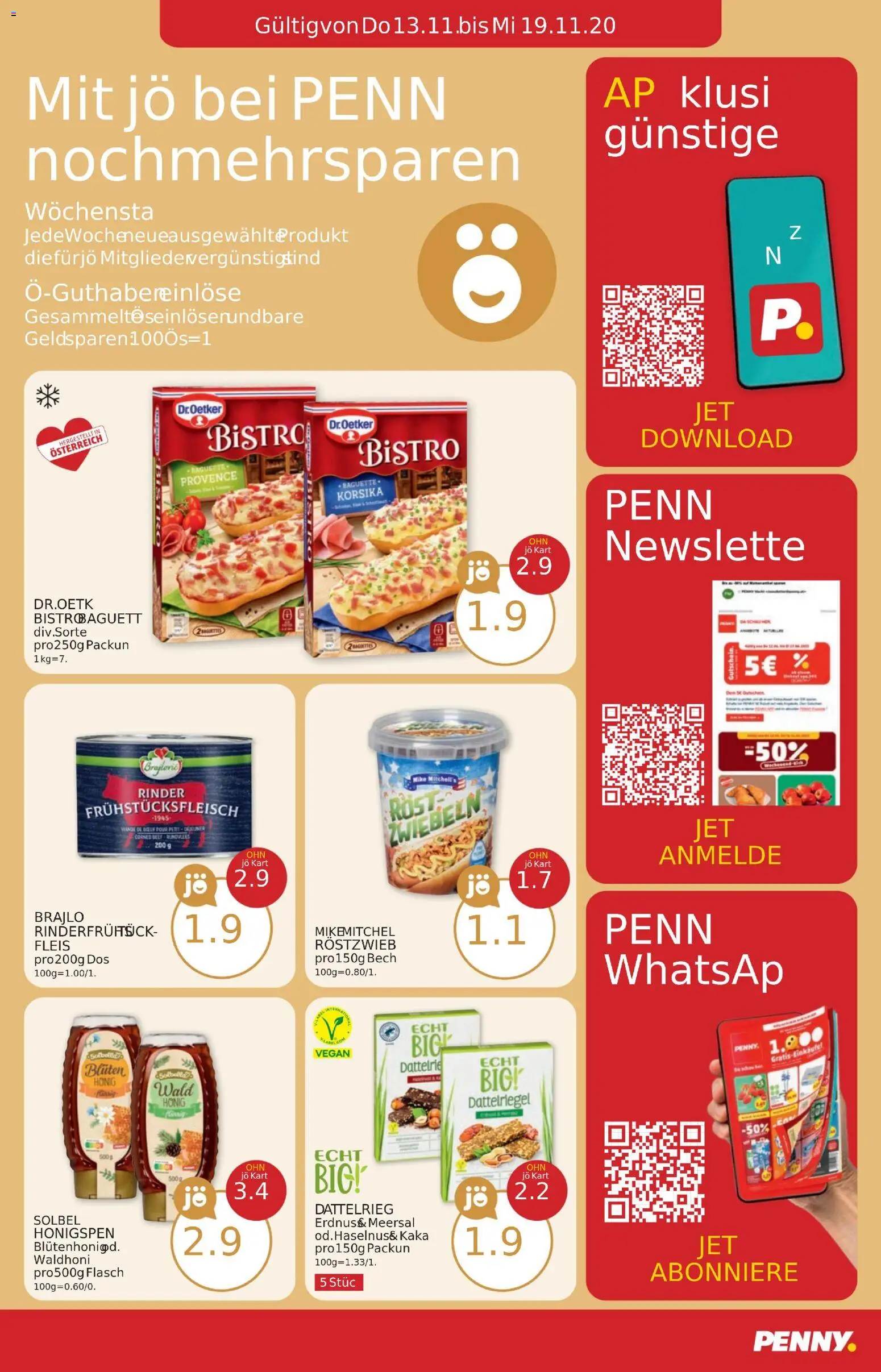 Penny Markt - Eröffnung in 1030 Wien gültig ab 13.11.2025 | Seite: 5 | Produkte: Jääkaappipakastin