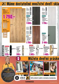 HORNBACH leták - Dveře od 30.07.2025 | Strana: 4 | Produkty: Fólie