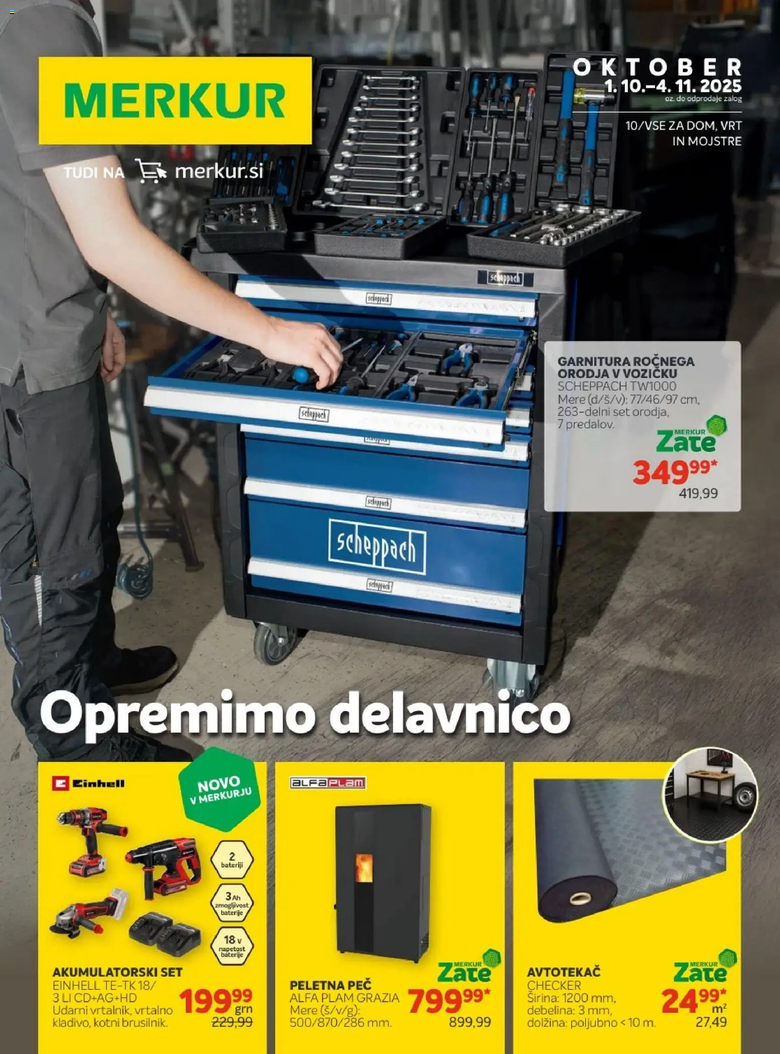 Novi Merkur katalog ponudbe – veljaven od 01.10.2025 | Stran: 1 | Izdelki: Baterije