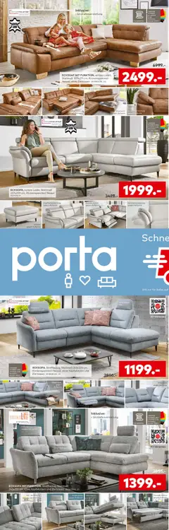 Porta! Große Polsteraktion  gültig ab dem 27.07.2025
