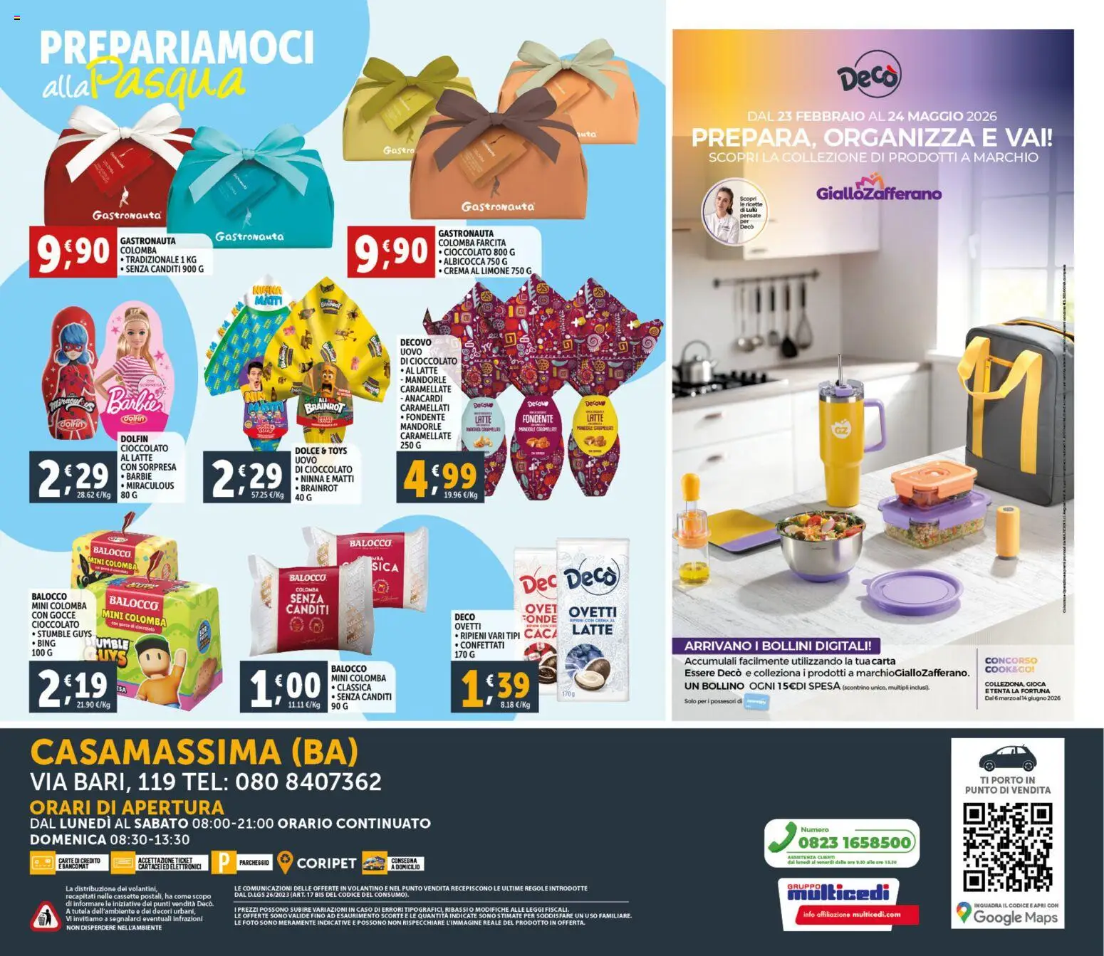 Volantino Decò del 23.02.2026 | Pagina: 20 | Prodotti: Crema, Cioccolato, Latte, Anacardi