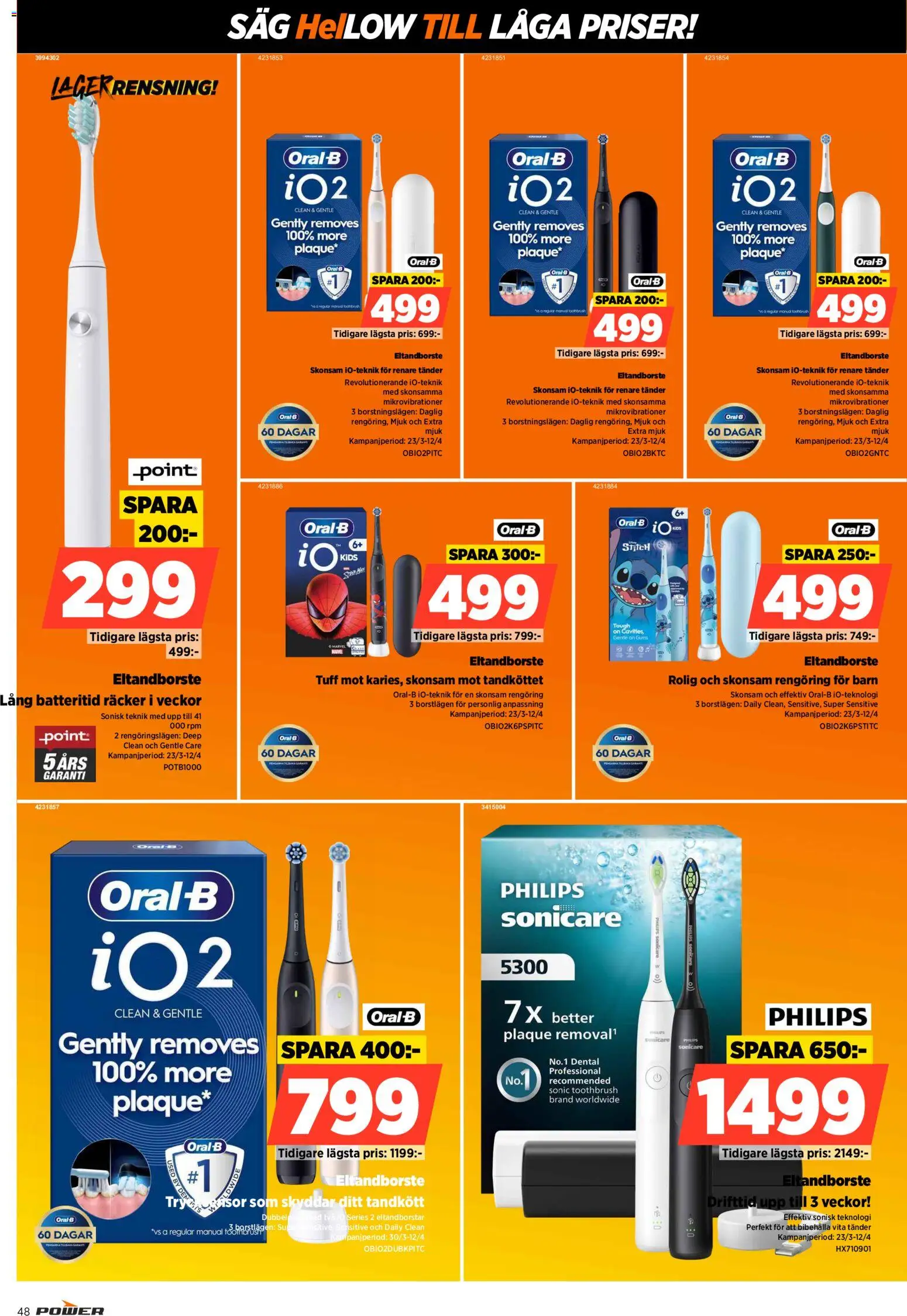 Power reklamblad aktuell från 06.04.2026 | Sida: 48