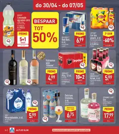 Aldi folder week 18 - Voorbeeld van een folder van Aldi, geldig van 27.04.2026 | Pagina: 24 | Producten: Wijn, Gin, Limonade