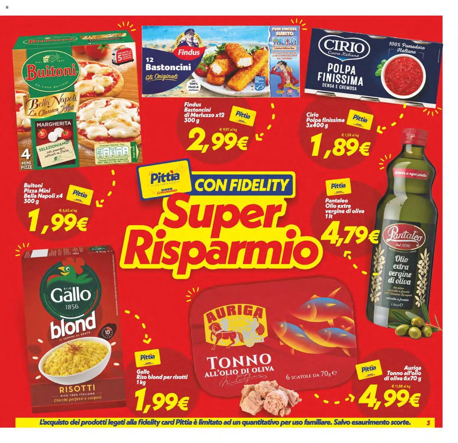 Volantino SuperConveniente del 23.01.2026 | Pagina: 3 | Prodotti: Riso, Pomodoro, Olive, Tostapane