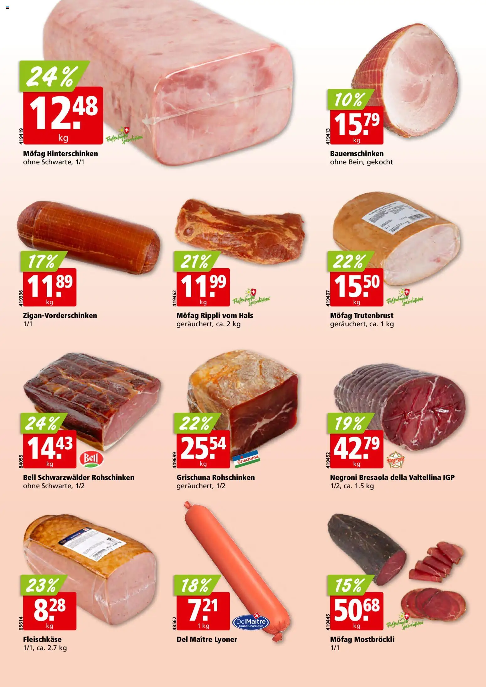 Aligro Aktionen Schlieren, Gossau SG, Frauenfeld, Rapperswil-Jona, Sargans, Bern, Brüttisellen, Pratteln, Emmen, Spreitenbach – gültig ab 19.01.2026 | Seite: 10