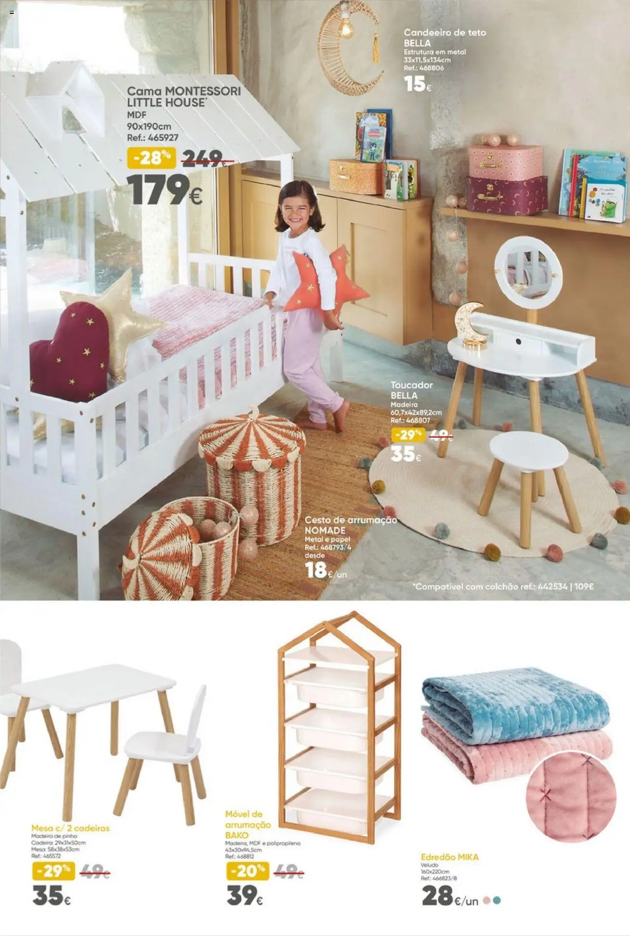 Hôma Catálogo │ válido de 19.09.2025 | Página: 22 | Produtos: Cadeiras, Cama, Mesa, Cadeira