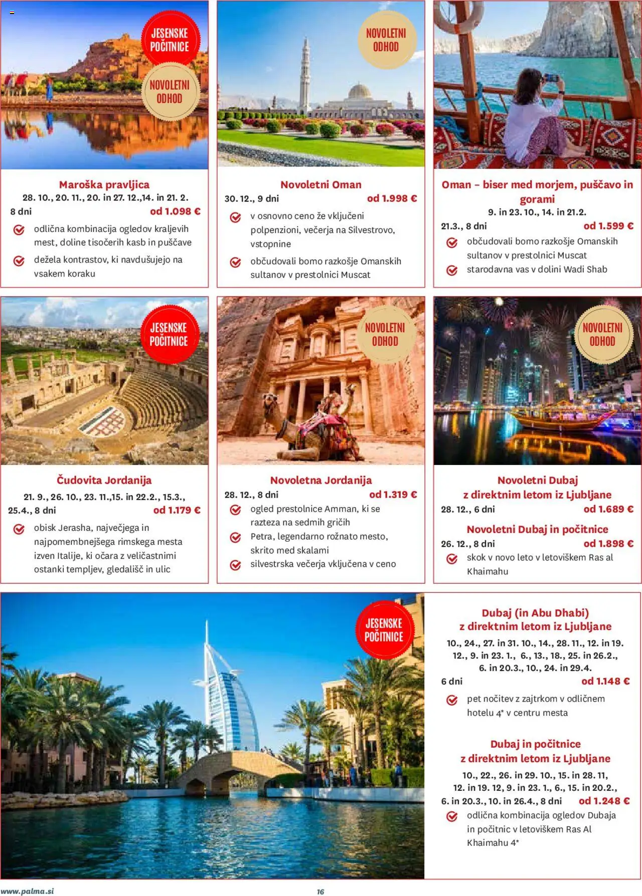 Novi Palma katalog ponudbe – veljaven od 01.08.2025 | Stran: 16