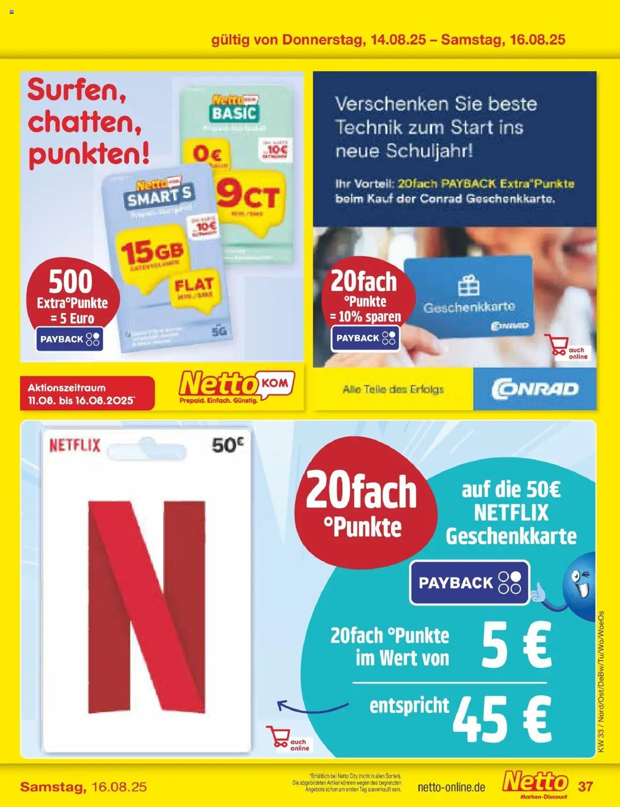 Netto Marken-Discount prospekt Lahnau	 - gültig ab dem 10.08.2025 | Seite: 53