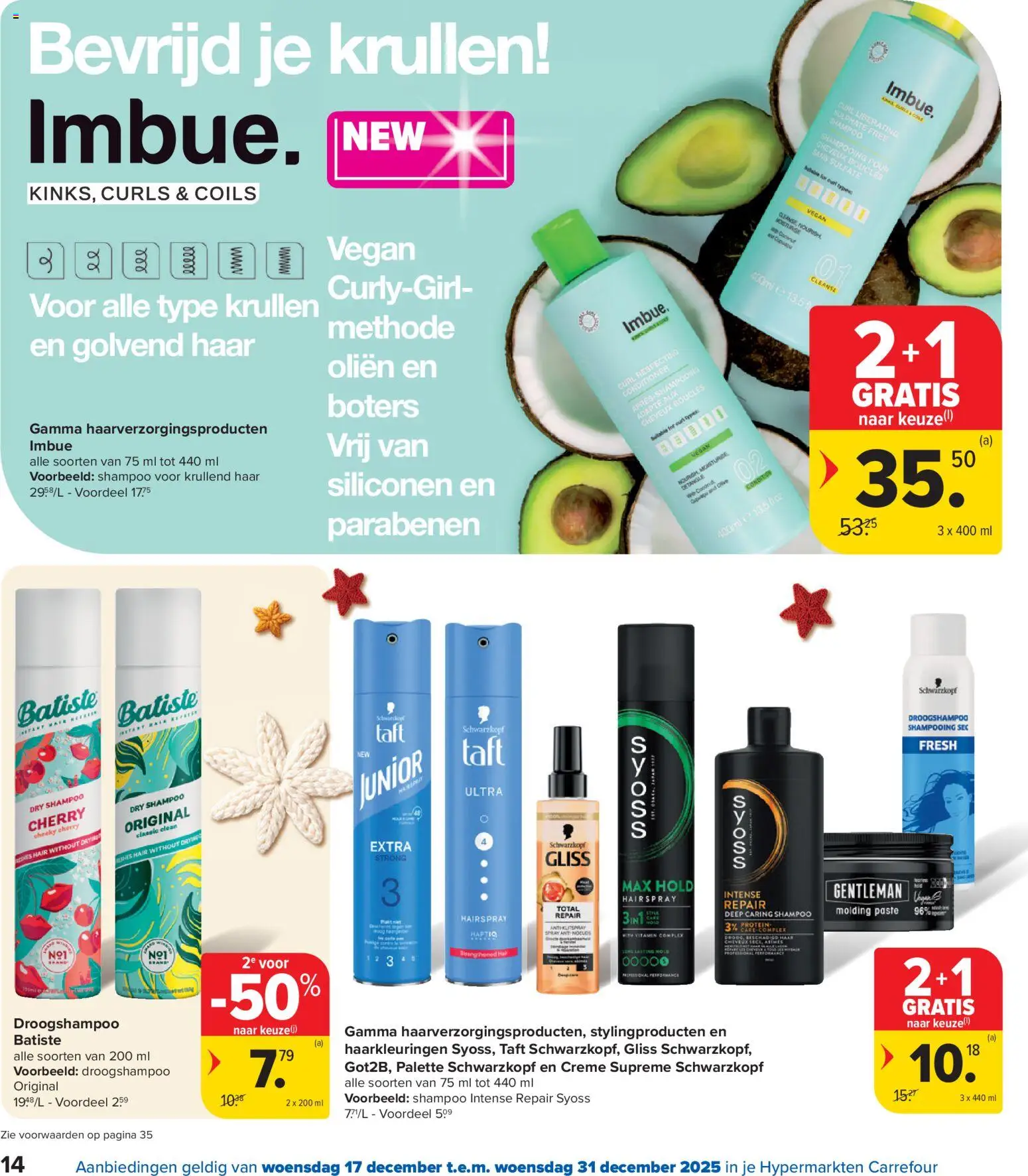 {H1} | Pagina: 14 | Producten: Oliën, Shampoo, Conditioner, Crème