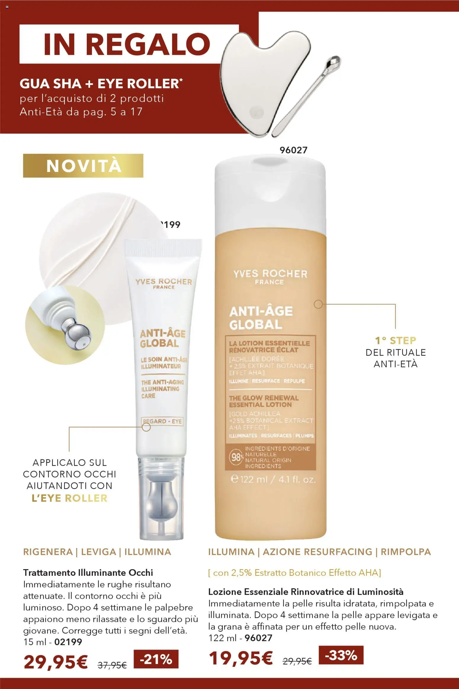Volantino Yves Rocher del 17.02.2026 | Pagina: 6 | Prodotti: Illuminante, The