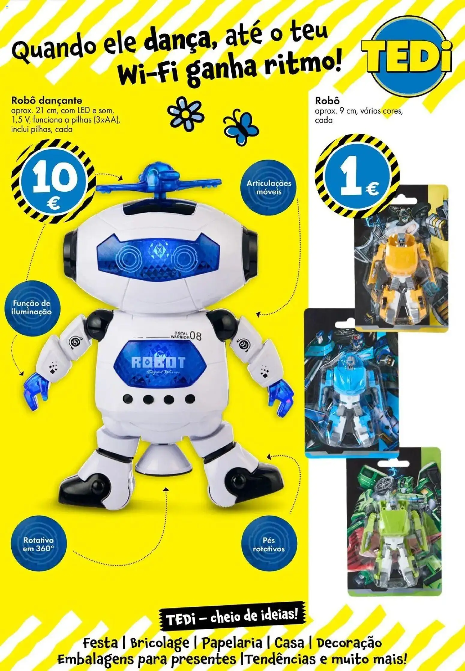 TEDi folheto │ válido de 06.03.2026 | Página: 15 | Produtos: Robô, Pilhas