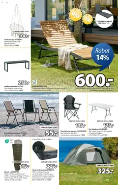 JYSK Gazetka od 02.07.2025 | Strona: 8 | Produkty: Torba, Poduszka, Fotel, Leżak