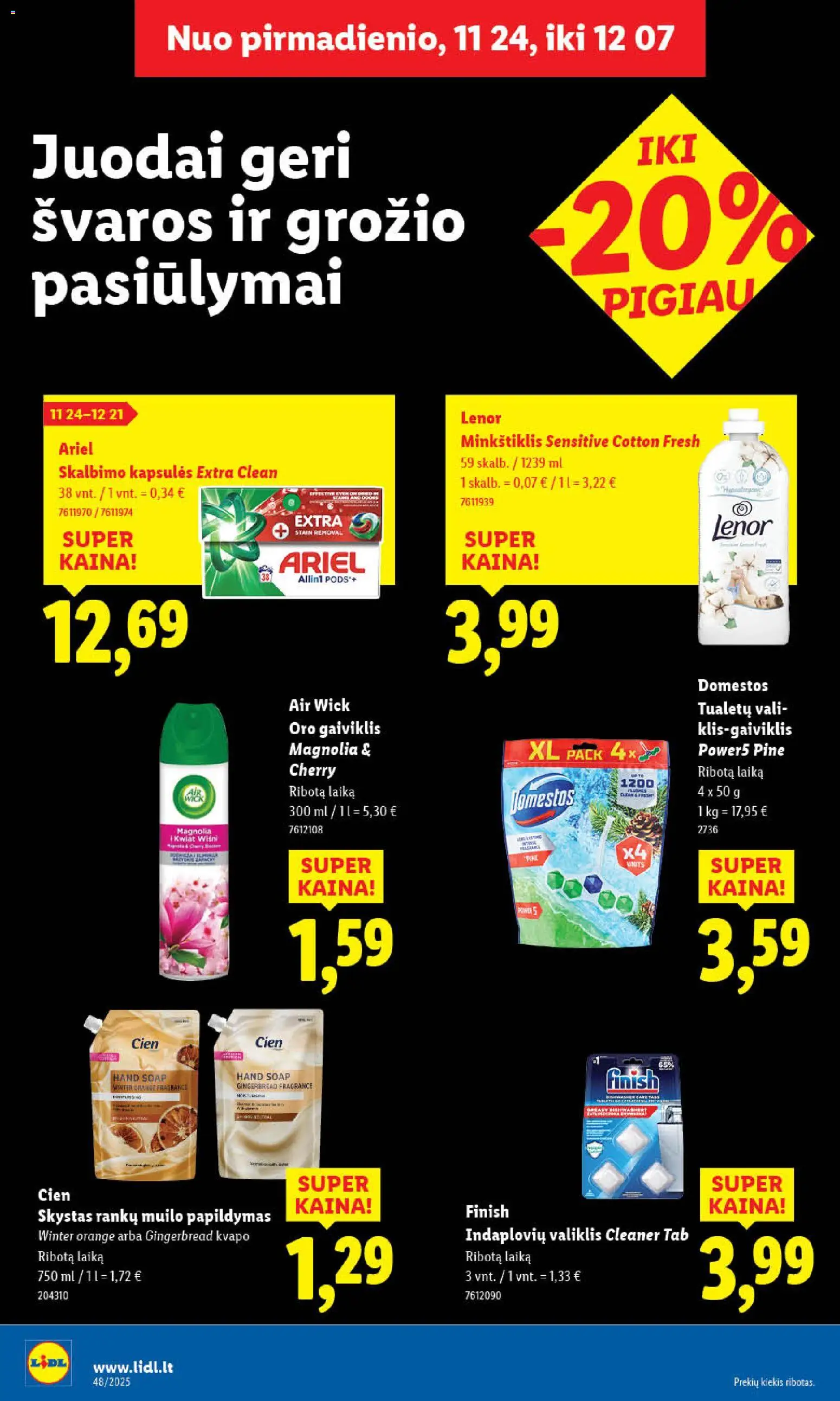 LIDL akcijos nuo 27.11.2025 | Puslapis: 17