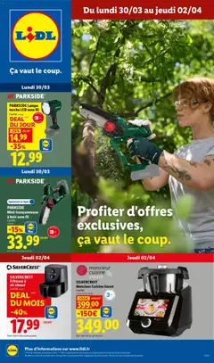 LIDL - Prévisualisation de LIDL catalogue les bonnes affaires de la semaine valide à partir de 30.03.2026