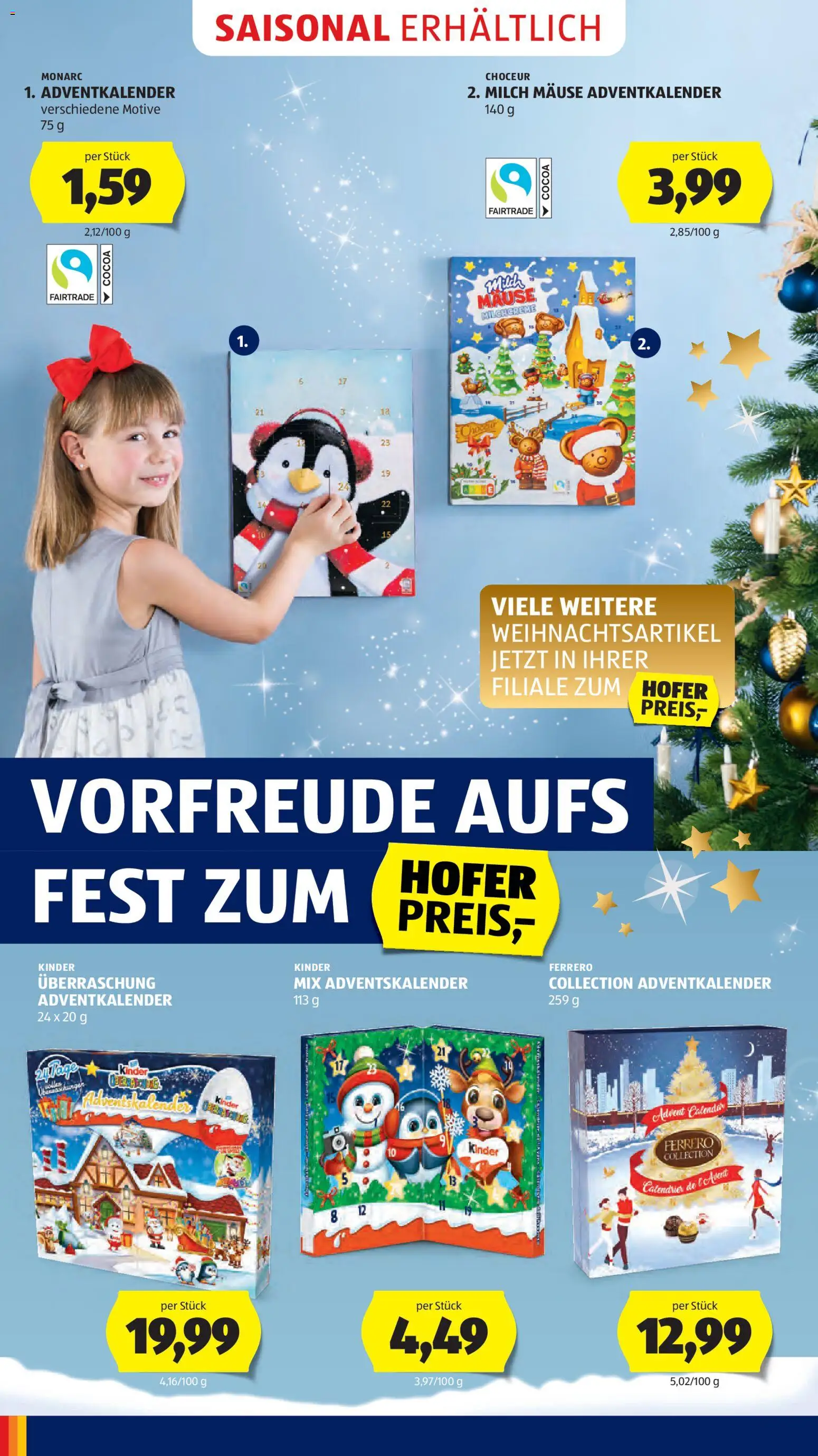 Hofer - Black Friday gültig ab 21.11.2025 | Seite: 24 | Produkte: Milch