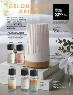 AROMA DIFUZER, Bela boja. ABS. Približno 9,5 cm x 16 cm. Ispušta miris do 2 sata. USB kabal je uključen. Mirisno ulje nije uključeno. - pregled AVON kataloga - važi od 01.10.2025 | Strana: 175