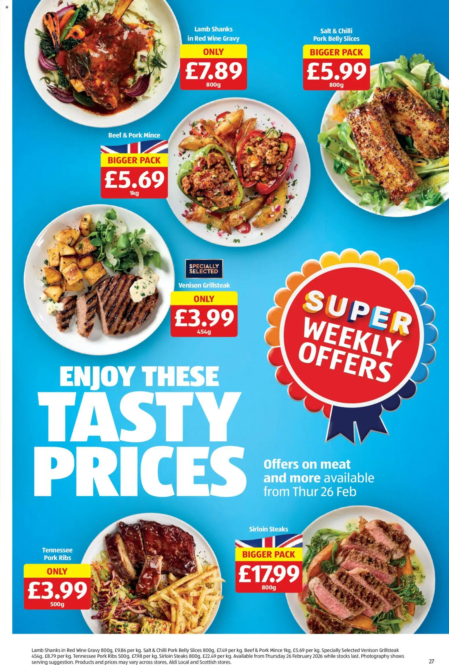 {H1} | Page: 27 | Products: Chilli, Starting Blocks, Pork, Beef