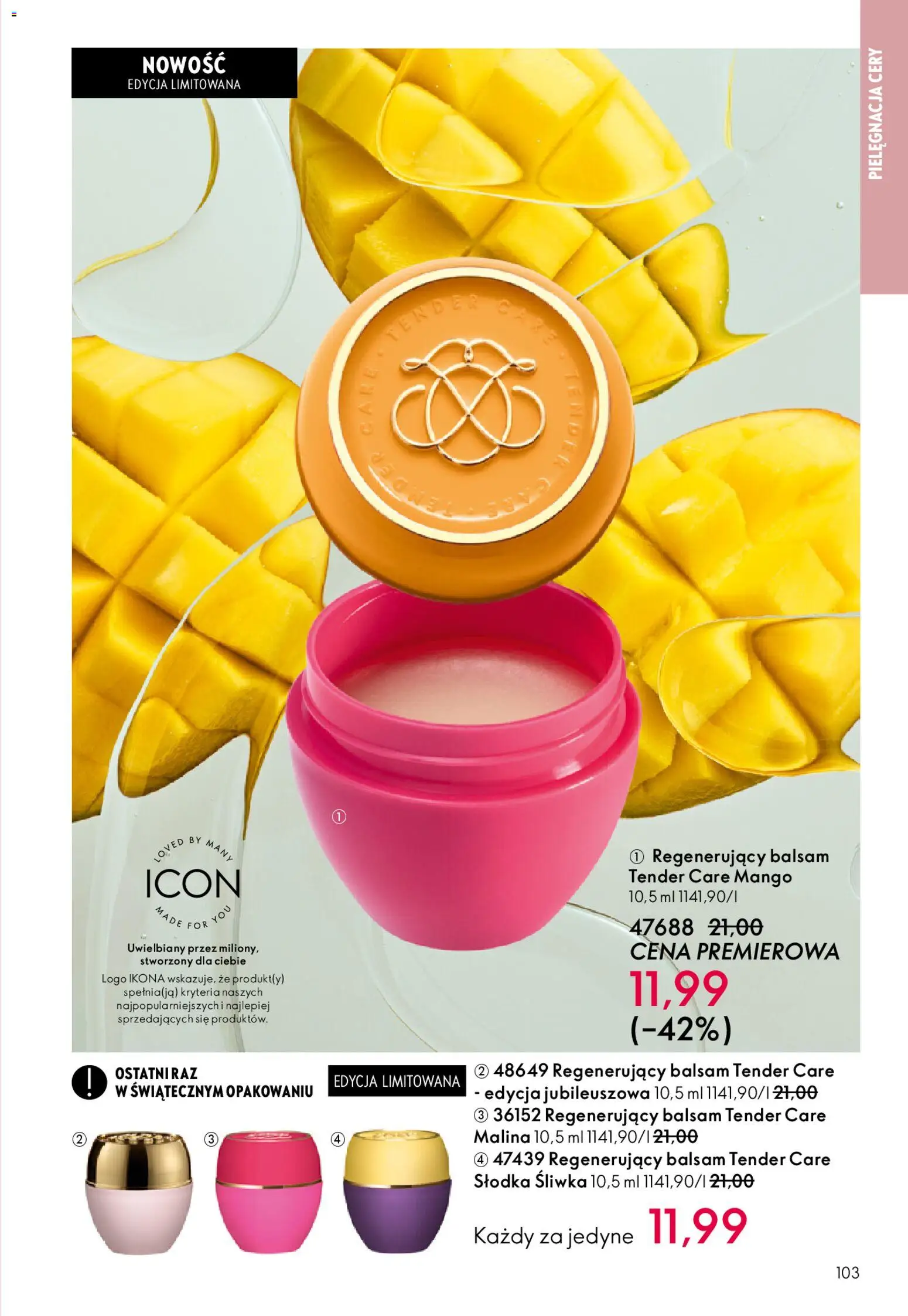 Oriflame Katalog 6 2026 od 15.04.2026 | Strona: 103 | Produkty: Mango, Malina