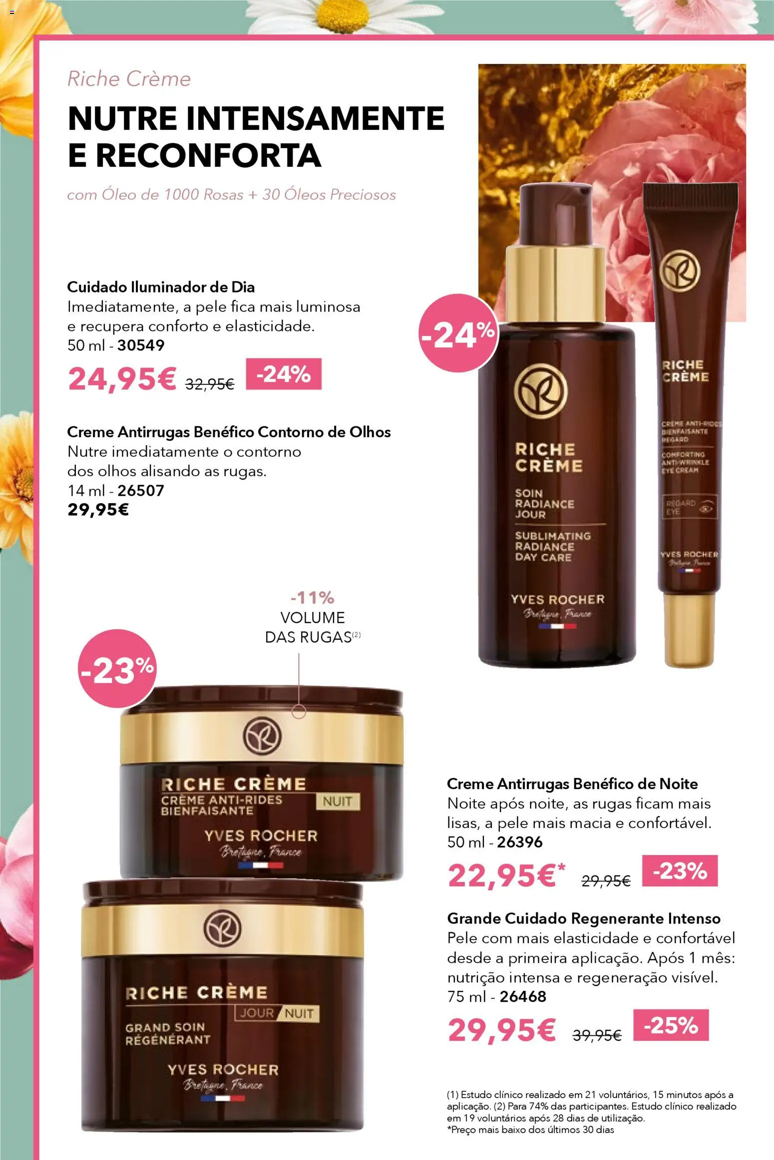 Yves Rocher catálogo 6 │ válido de 17.04.2026 | Página: 18 | Produtos: Iluminador, Óleo, Creme