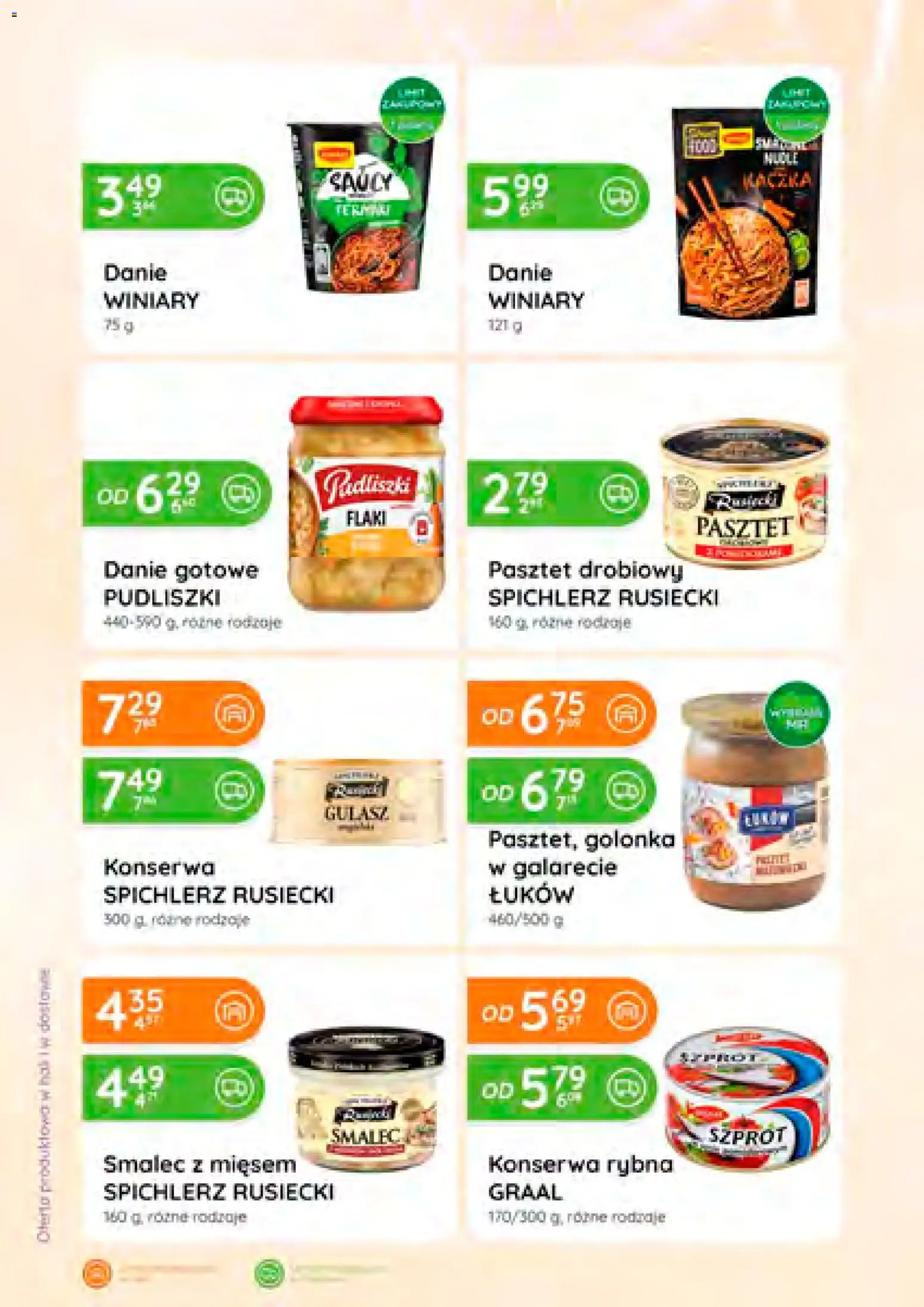 Eurocash Gazetka od 08.01.2026 | Strona: 34 | Produkty: Rybna, Flaki, Gulasz